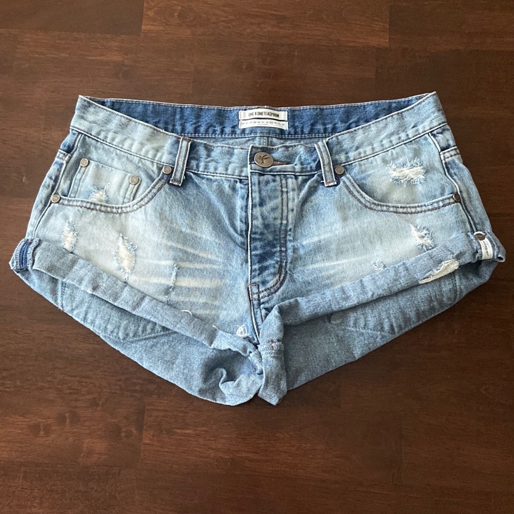 One Teaspoon Bandit Jean Shorts